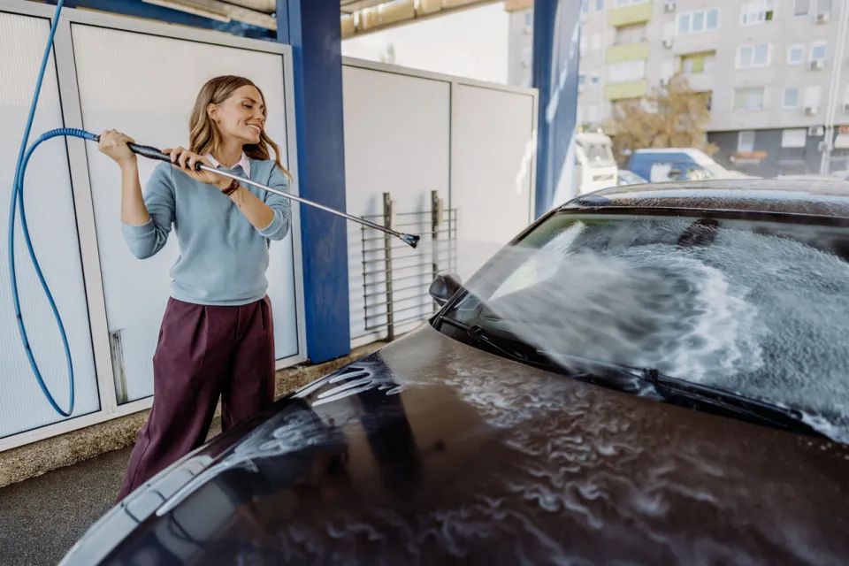 Nettoyeur haute pression pour voiture à Floreffe